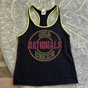 Vartisy neon NCA nationals cheer tank